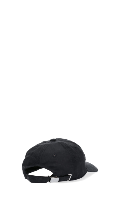 Shop Marine Serre Hat In Black