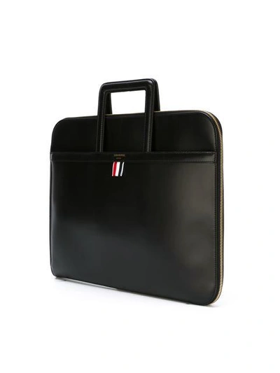 Shop Thom Browne Flat Briefcase