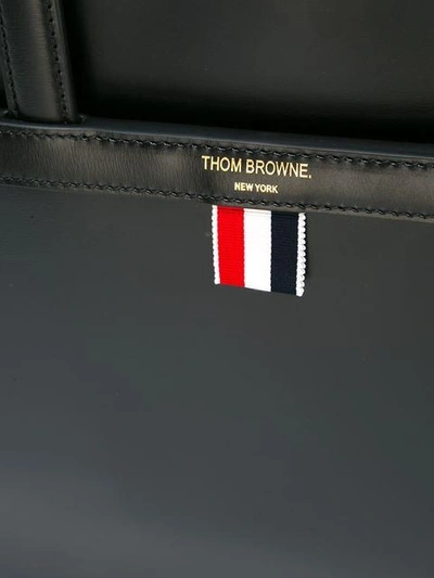 Shop Thom Browne Flat Briefcase