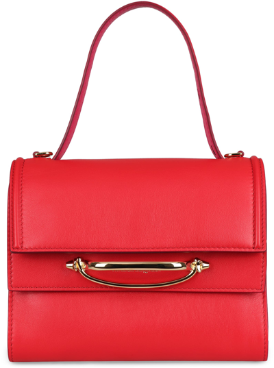 Shop Alexander Mcqueen The Story Leather Bag In Red