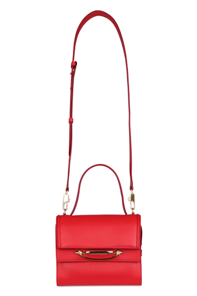 Shop Alexander Mcqueen The Story Leather Bag In Red