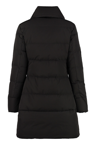 Shop Woolrich Ws Quilted Vail Down In Black