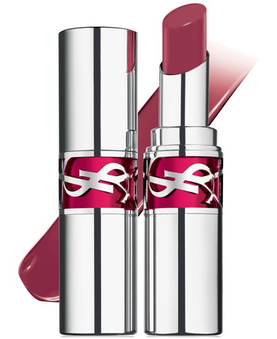 Shop Saint Laurent Candy Glaze Lip Gloss Stick In Burgundy Temptation
