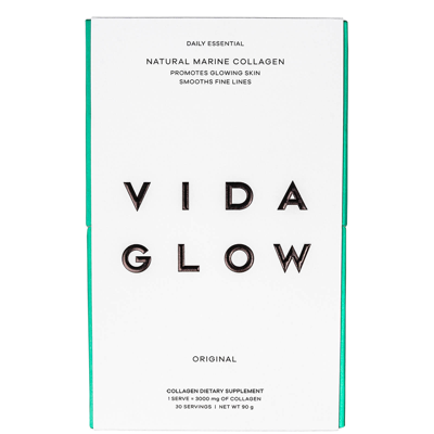 Vida Glow Natural Marine Collagen Sachets - Original In Original