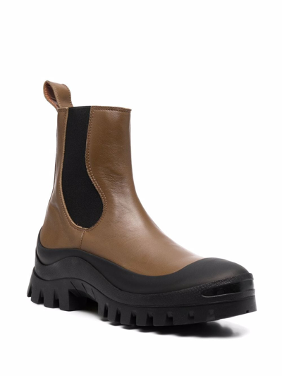 Shop Rejina Pyo Imogen 25mm Boots In Brown