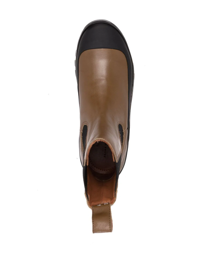Shop Rejina Pyo Imogen 25mm Boots In Brown