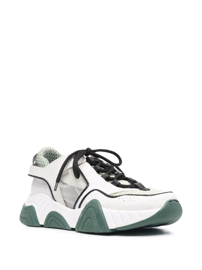 Shop Dorothee Schumacher Low-top Chunky Sneakers In White