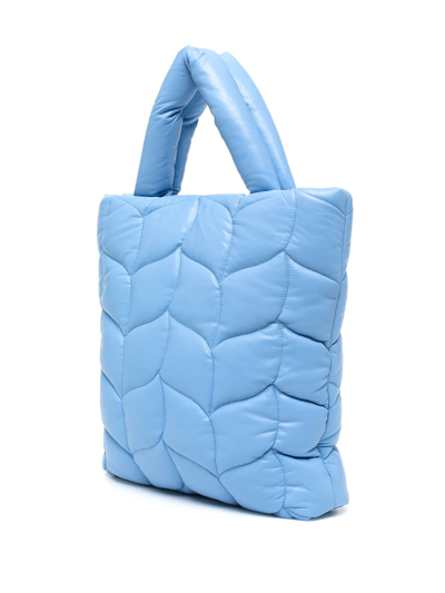 Shop Mulberry Big Softie Tote Bag In Blue