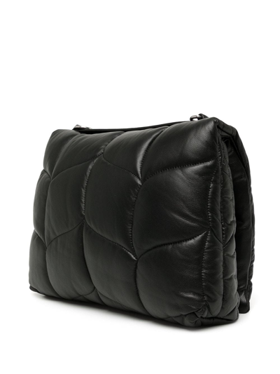 Shop Mulberry Softie Shoulder Bag In Black
