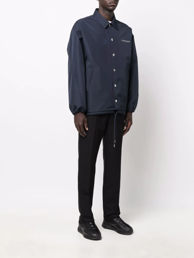 Khrisjoy Logo Jacket Bomber In Black