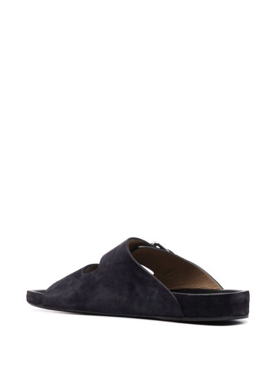 Shop Isabel Marant Lekson Double-strap Sandals In Blue