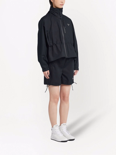 Prada Technical cotton And Re nylon Jacket In Black   ModeSens