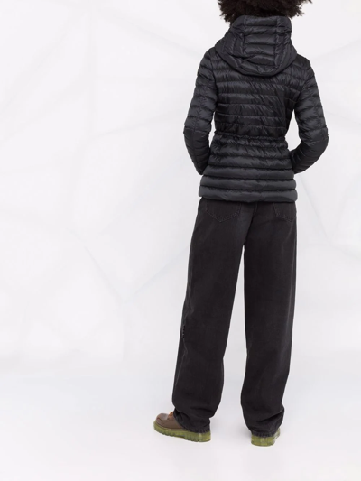 Moncler Raie Short Down Jacket In Black