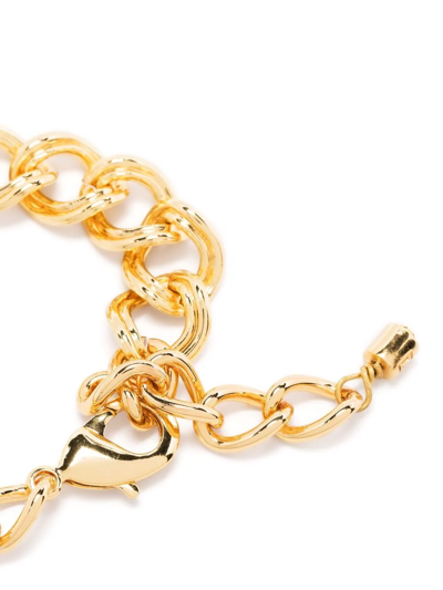 Shop Federica Tosi Elizabeth Medallion Necklace In Gold