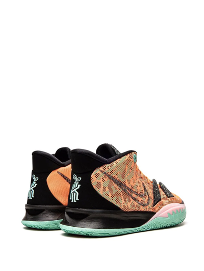 Nike Kyrie 7 "play For The Future" Sneakers In Orange