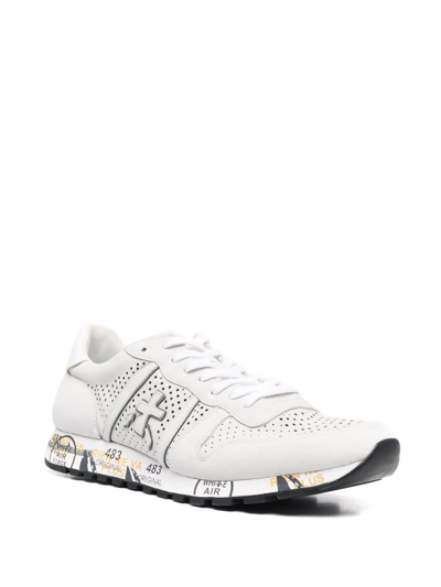 Shop Premiata Eric 5665 Low-top Trainers In Grey