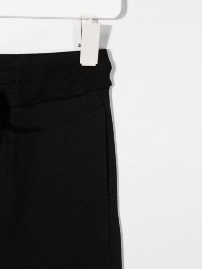 Shop Dsquared2 Logo-print Track Pants In Black