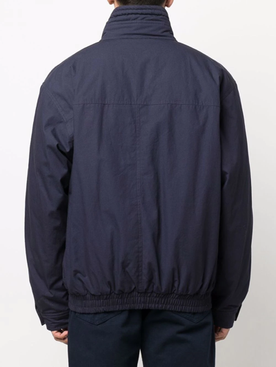Isabel Marant High-neck Zip-up Jacket In Blue