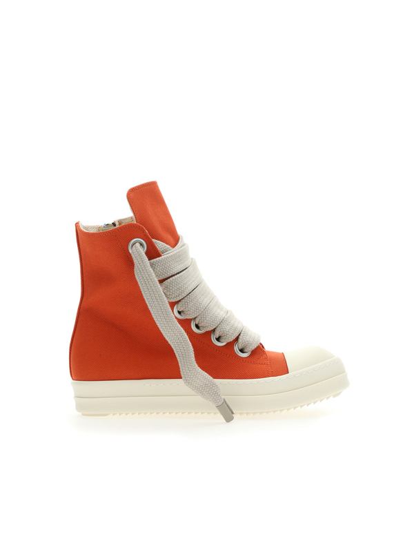 rick owens sneakers women's orange