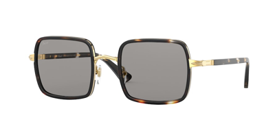 Shop Persol Grey Square Ladies Sunglasses Po2475s 1100r5 50 In Brown / Grey