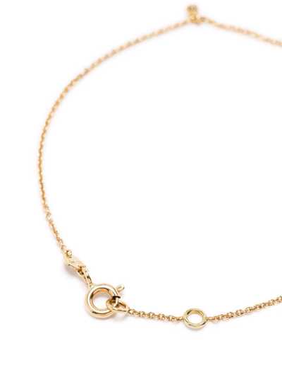 White Bird 18kt Yellow Gold Clarisse Emerald And Diamond Bracelet In Gold