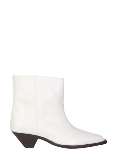 Shop Isabel Marant Imori Boots In White