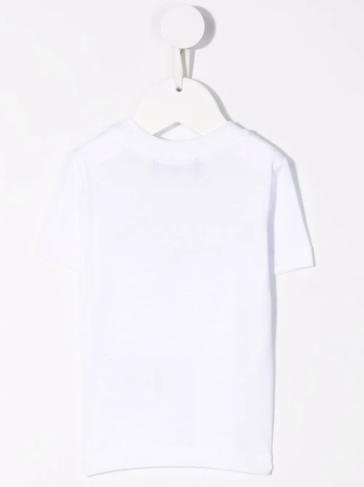 Dsquared2 Logo-print Short-sleeved T-shirt In White