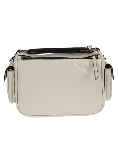 Shop Marc Jacobs The Soft Box Crossbody Bag In Ivory