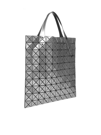 Shop Bao Bao Issey Miyake Tote In Silver