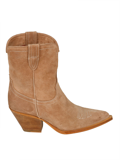 Shop Sonora Ankle Boots In Cognac
