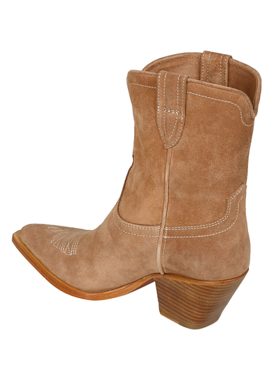 Shop Sonora Ankle Boots In Cognac