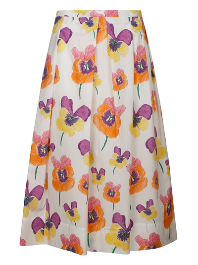 Shop Marni Skirt In Carrot