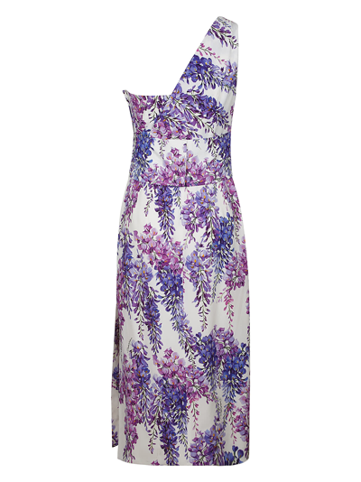 Shop Dolce & Gabbana Dress In Glicine