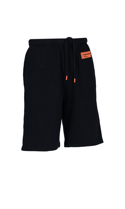 Shop Heron Preston Pants In Black