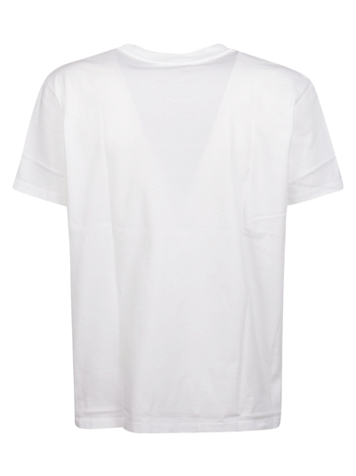Shop Etro Men's White Other Materials T-shirt