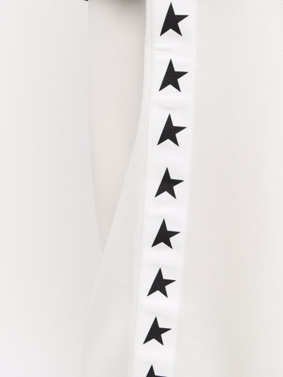 Shop Golden Goose Dorotea Star Collection Track Trousers In White