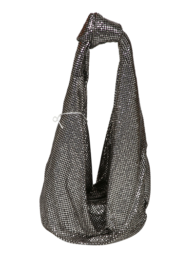 Shop Alexander Wang T Shoulder Bag In Metallic Silver