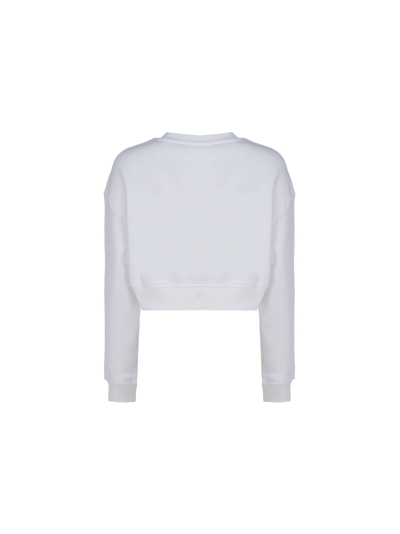 Shop Love Moschino Knit In Off White