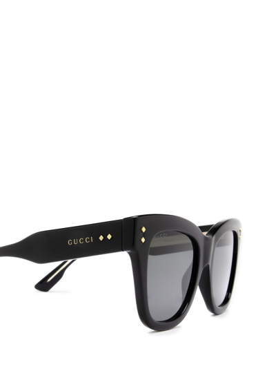 Shop Gucci Gg1082s Black Sunglasses