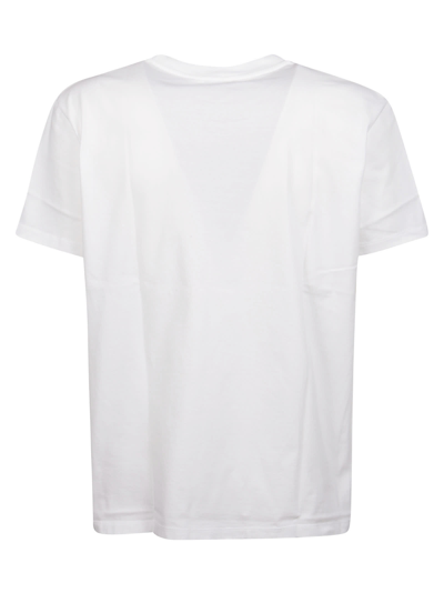 Shop Etro T-shirt M/c Regular In Bianco