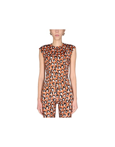 Shop La Doublej Lady Leopard T-shirt In Multicolor