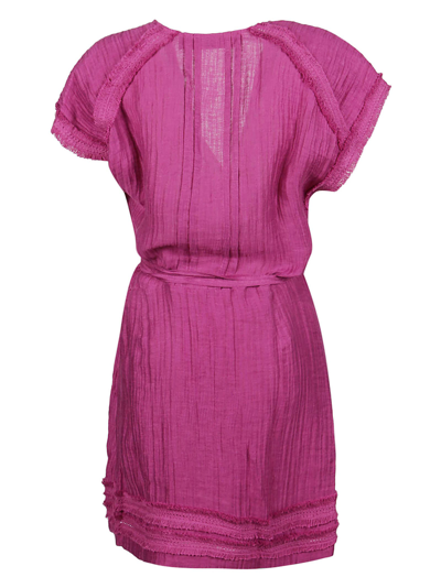 Shop Iro Casalia Dress In Purple