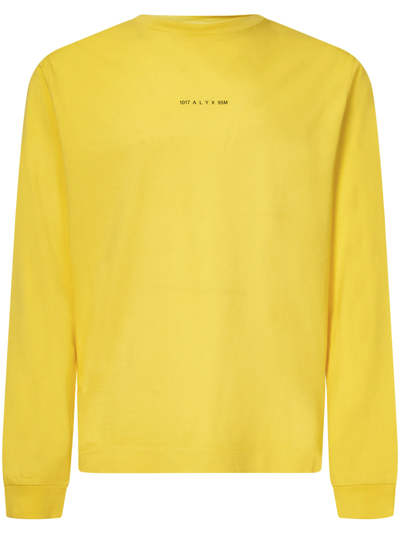 Shop Alyx T-shirt In Yellow