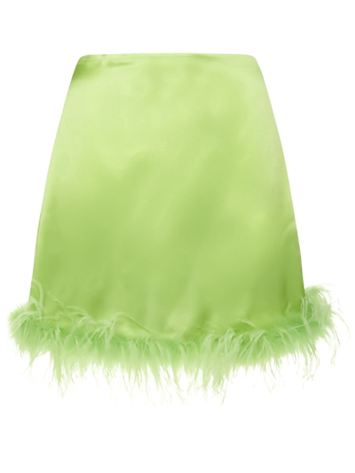 Shop Verguenza Mini Skirt In Green