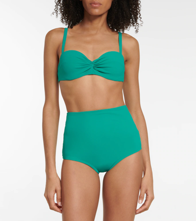 Karla Colletto Basics Bikini Top In Sea