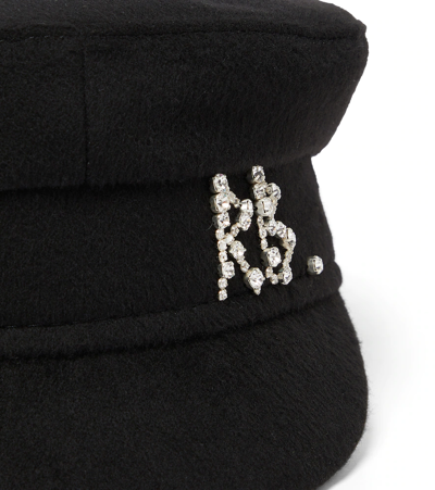 Ruslan Baginskiy Studded Logo Embellished Cap In Black