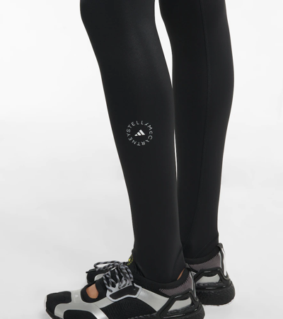 Shop Adidas By Stella Mccartney Truestrength High-rise Leggings In Black