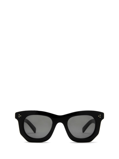 Shop Lesca Ogre Xl Sun Black Sunglasses