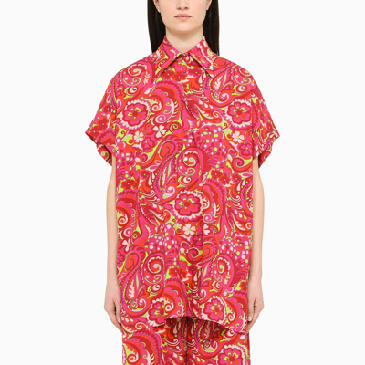 Shop Dolce & Gabbana Dolce&gabbana | 60's Print Short-sleeves Shirt In Multicolor