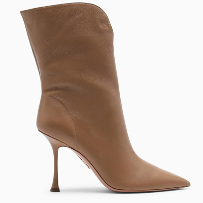 Shop Aquazzura | Brown Bad&boogie High Boots In Beige